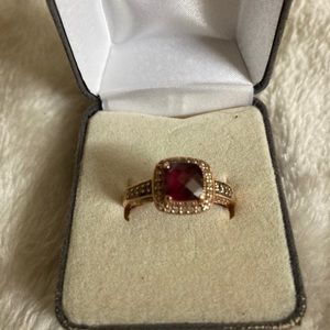 Authentic Leviane 14k pink gold